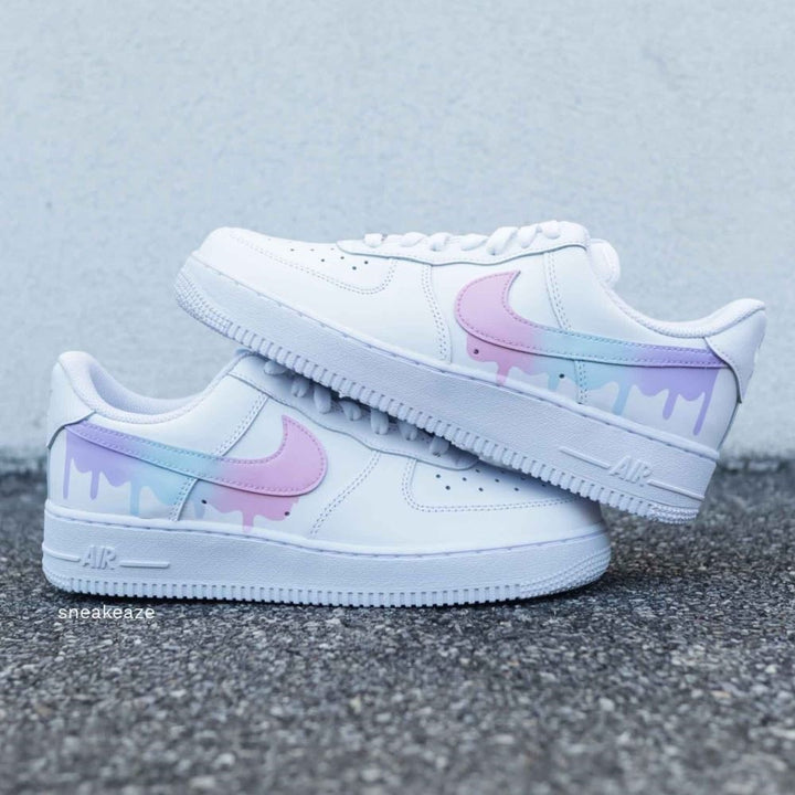 Colorful Drip Custom Air Force 1