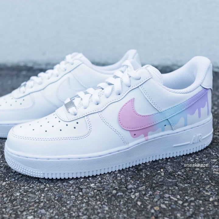 Colorful Drip Custom Air Force 1