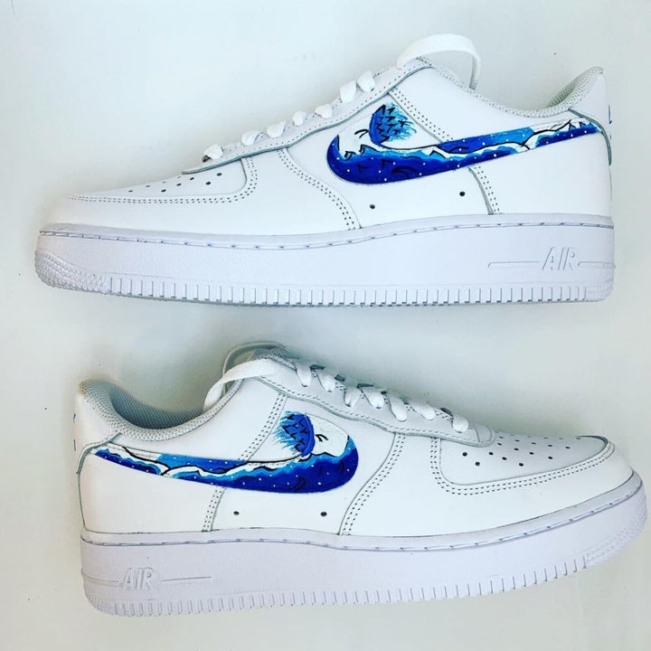 Blue Wave Custom Air Force 1