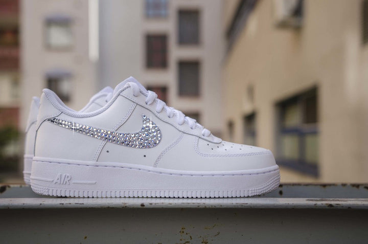 Pearl Diamond Wedding Shoes Custom Air Force 1