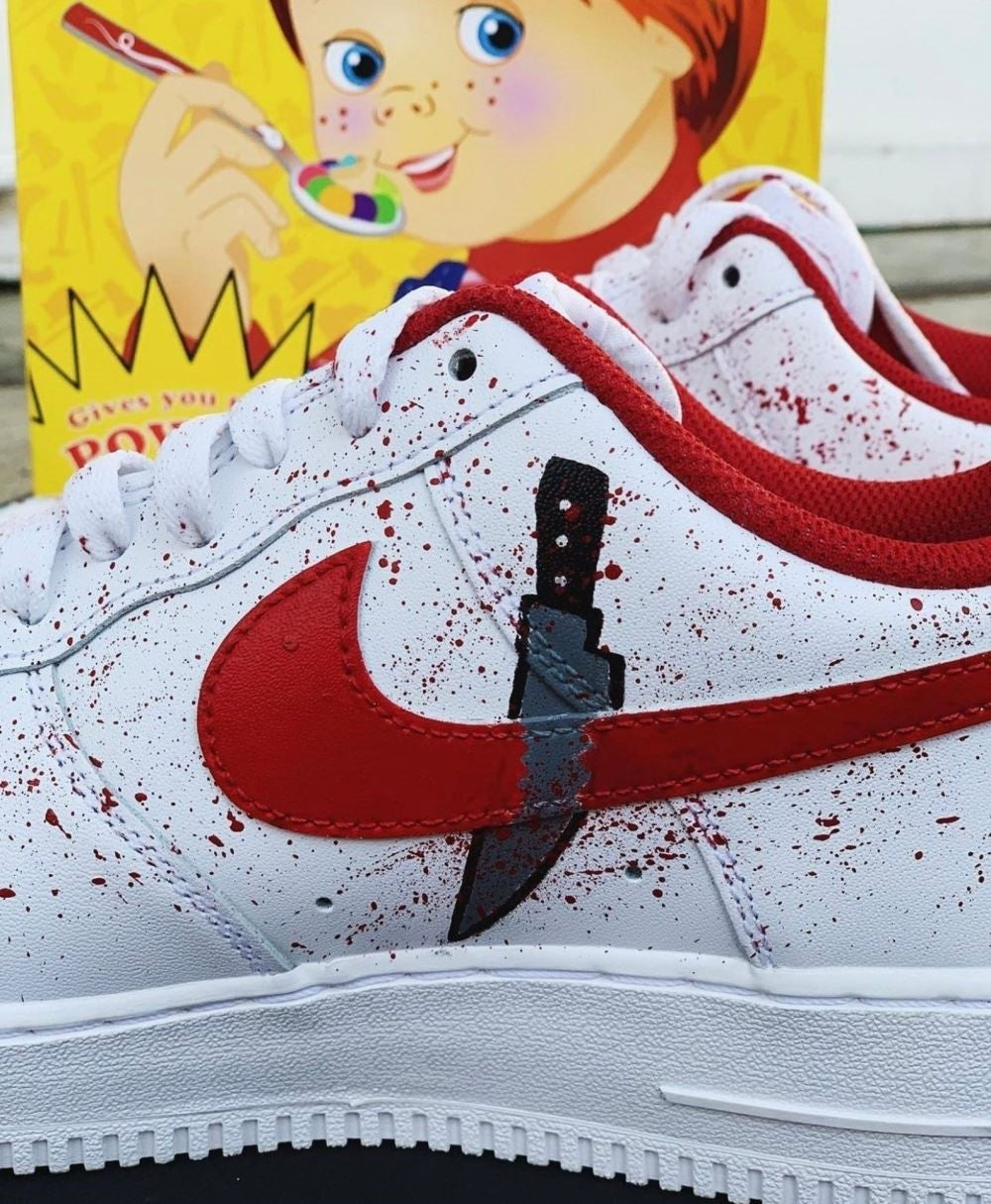 Chucky Colored Custom Air Force 1