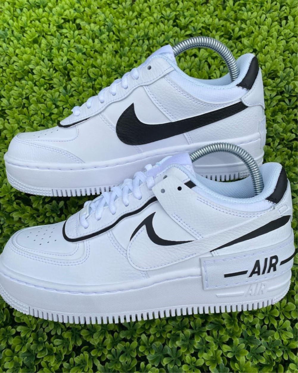 Black White Shadow Custom Air Force 1