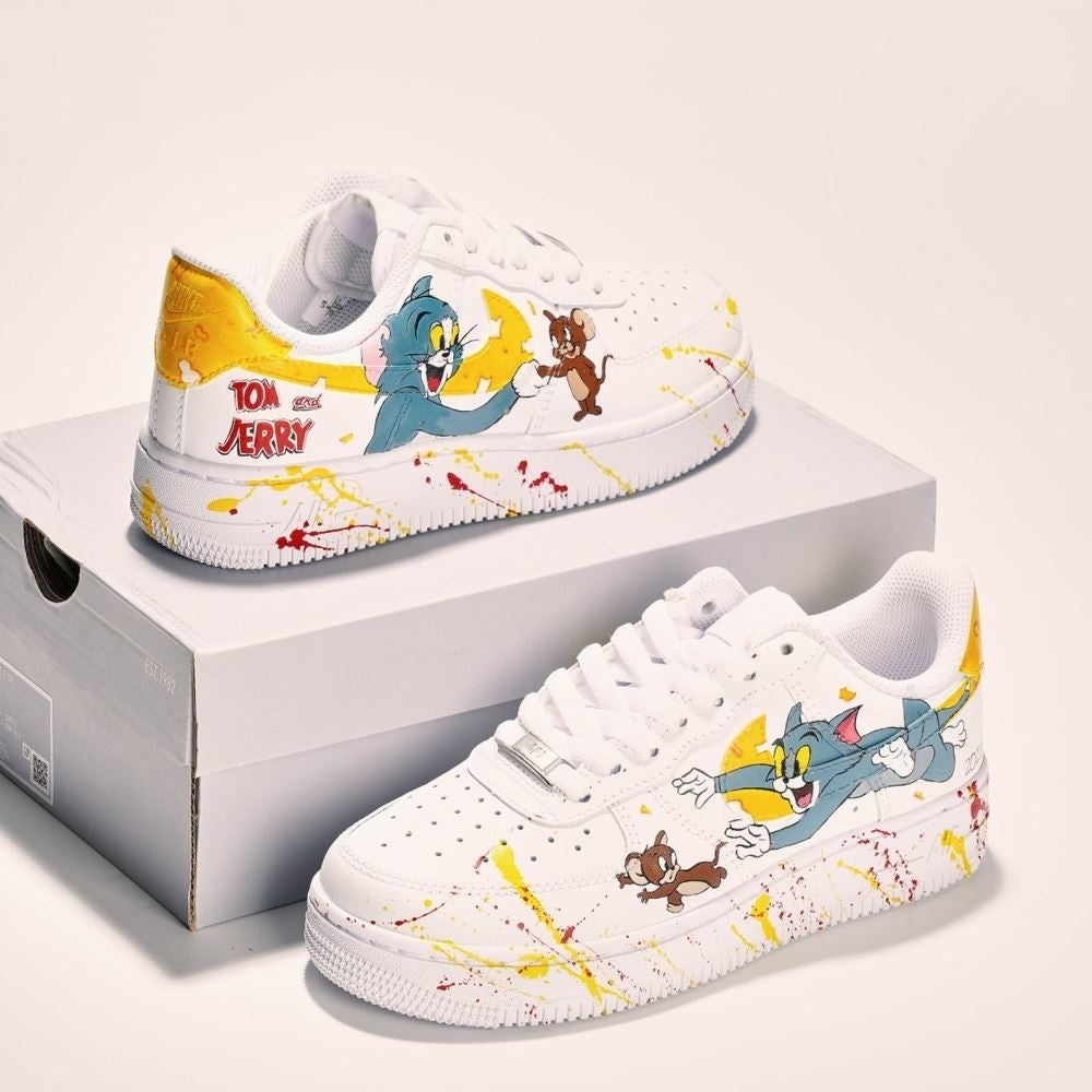 Tom And Jerry Custom Air Force 1