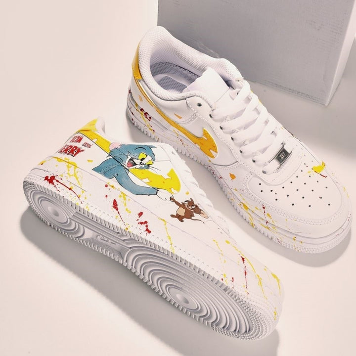 Tom And Jerry Custom Air Force 1