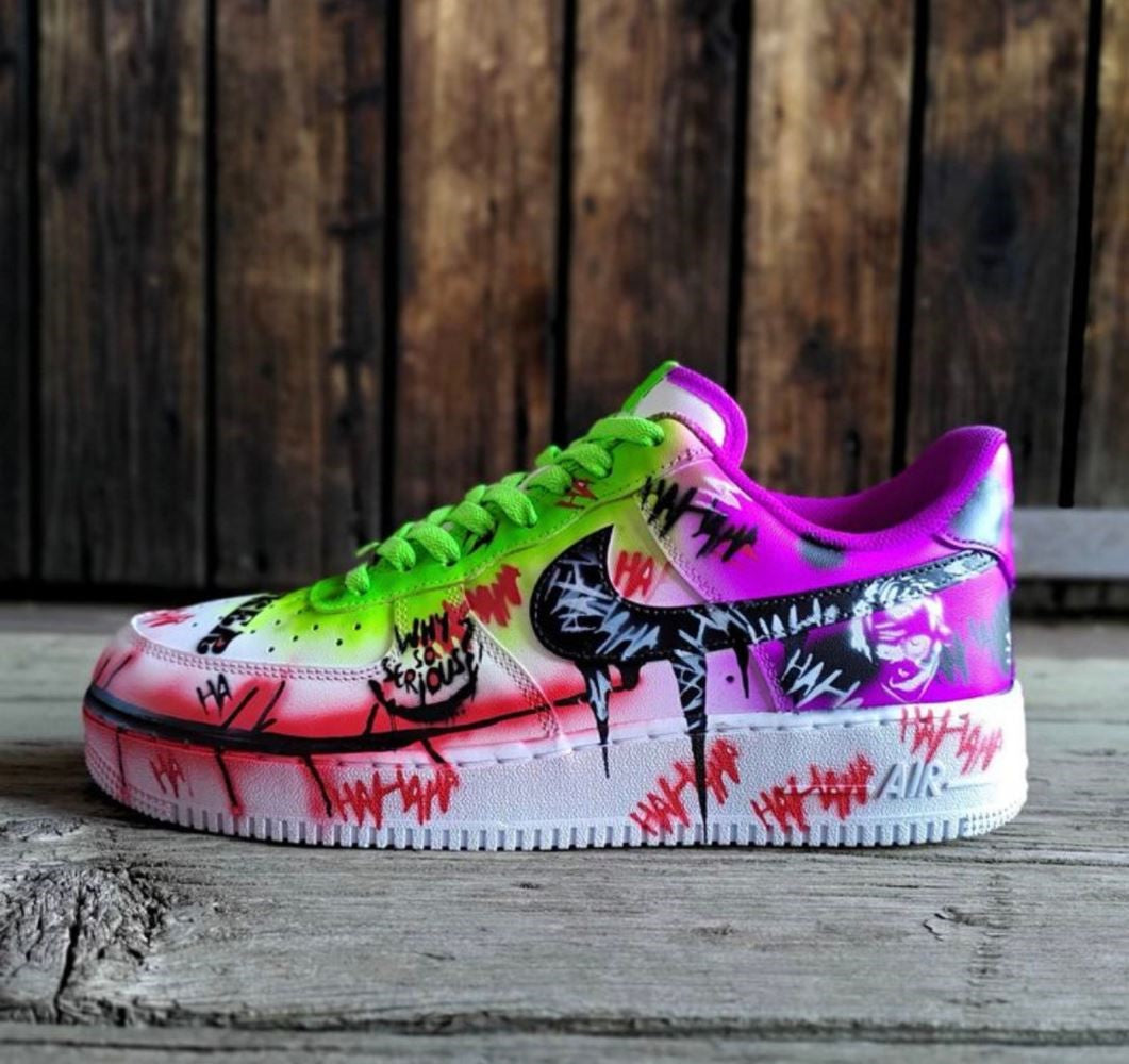 Joker Why So Serious Custom Air Force 1