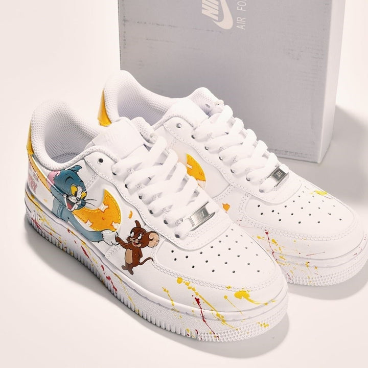 Tom And Jerry Custom Air Force 1