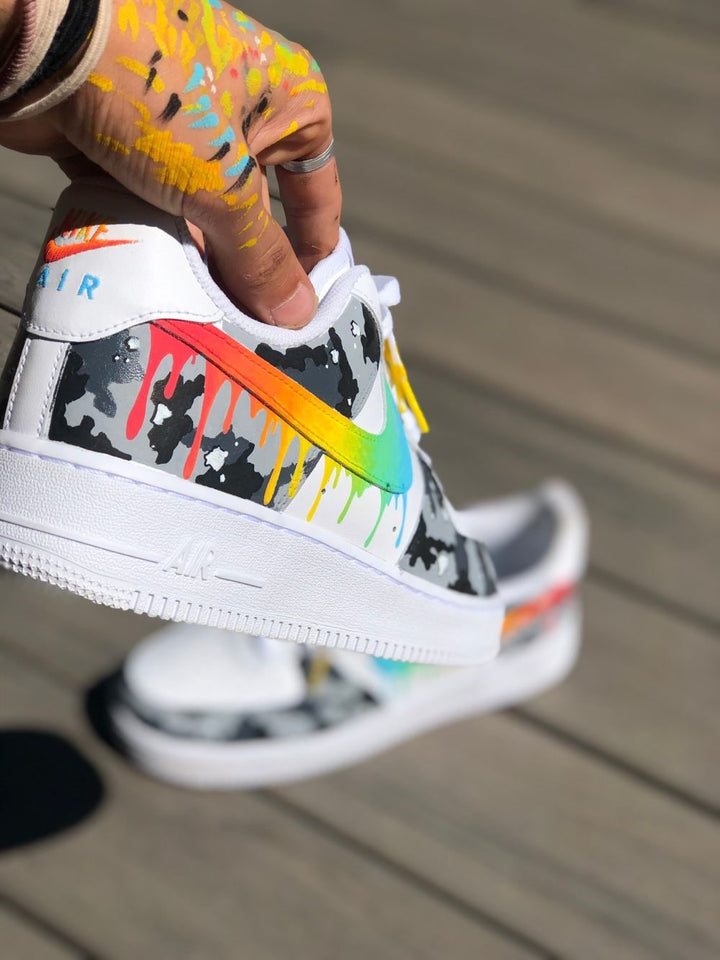Color Camouflage Custom Air Force 1