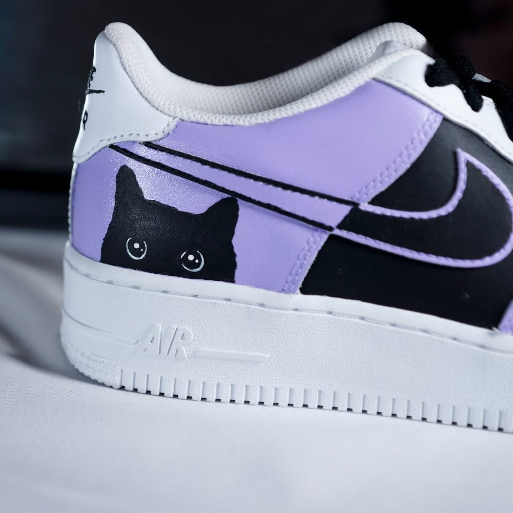 Black Cat Custom Air Force 1