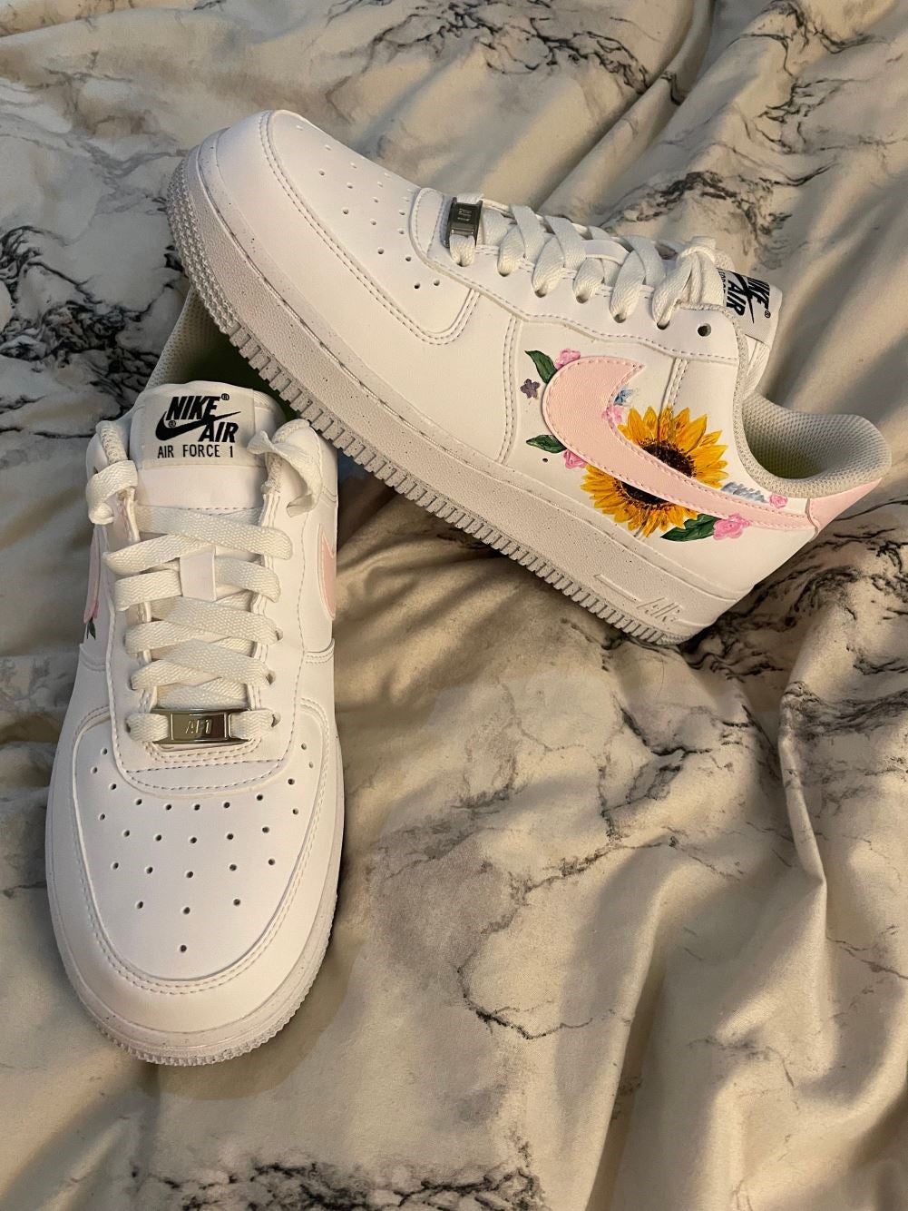 Sunflower Pink Custom Air Force 1