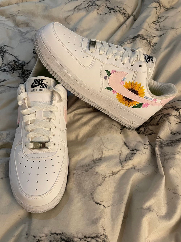Sunflower Pink Custom Air Force 1
