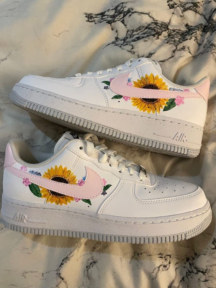Sunflower Pink Custom Air Force 1