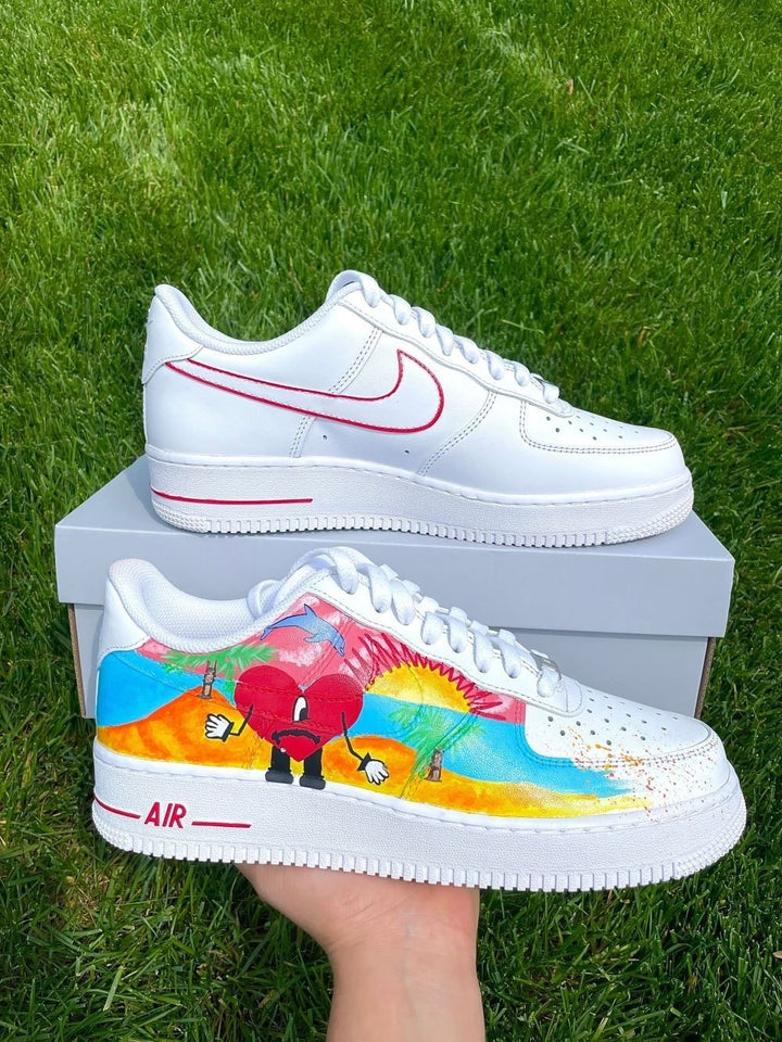 Colorful Heart Custom Air Force 1