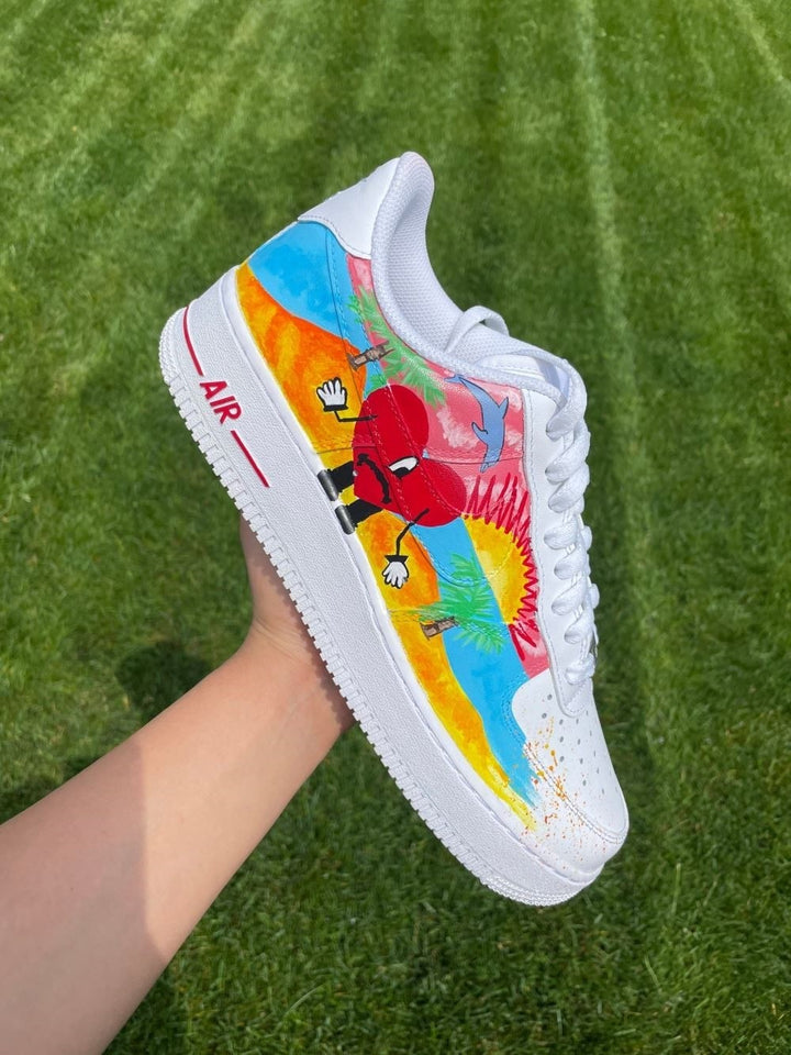 Colorful Heart Custom Air Force 1