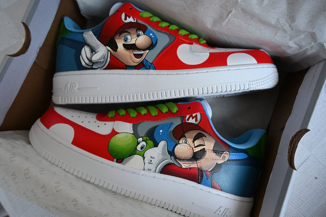 Super Mario Custom Air Force 1