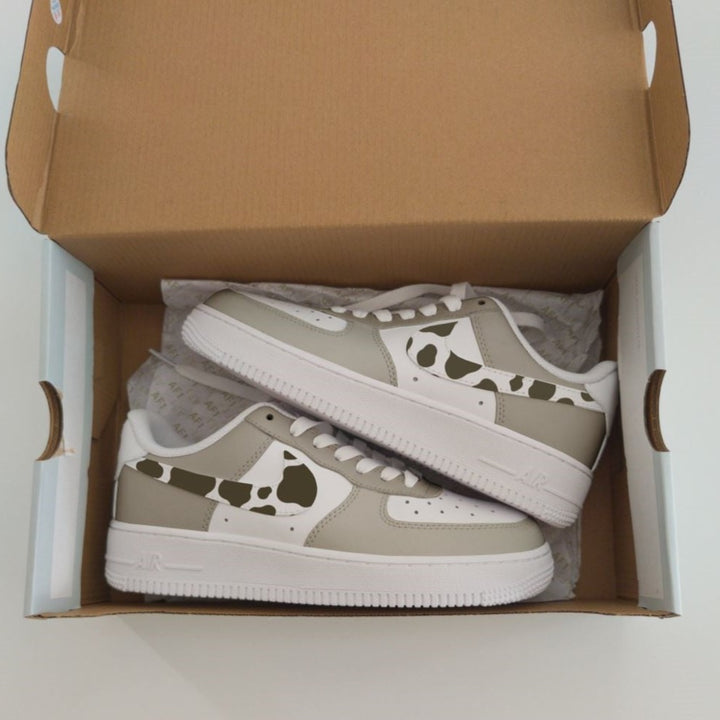 Brown Cow Custom Air Force 1