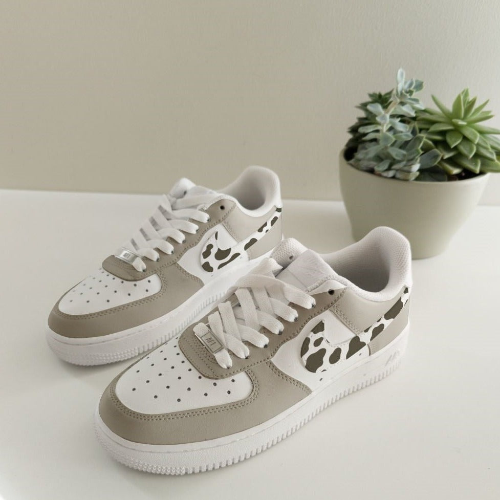 Brown Cow Custom Air Force 1