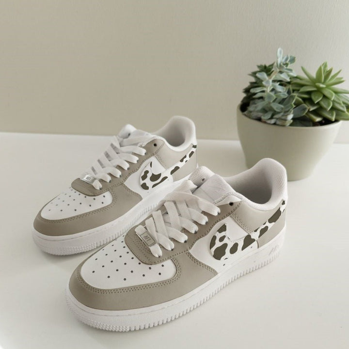 Brown Cow Custom Air Force 1
