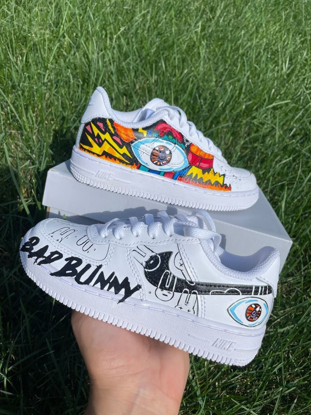BAD BUNNY Custom Air Force 1