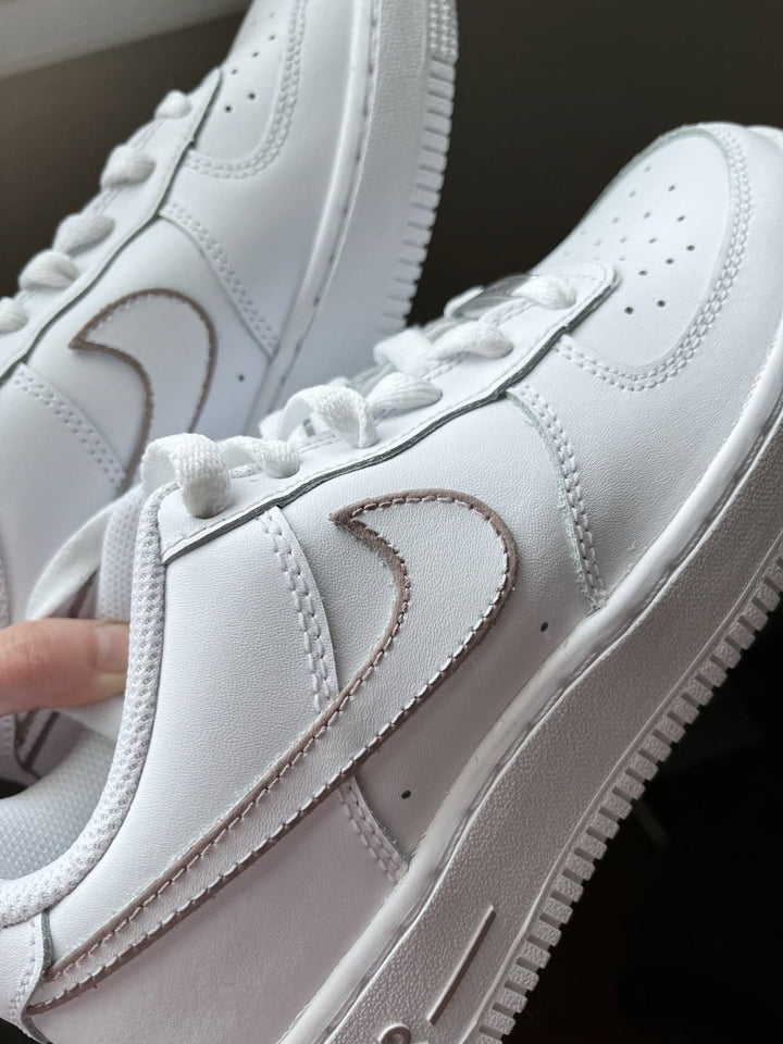 Beige Line Custom Air Force 1