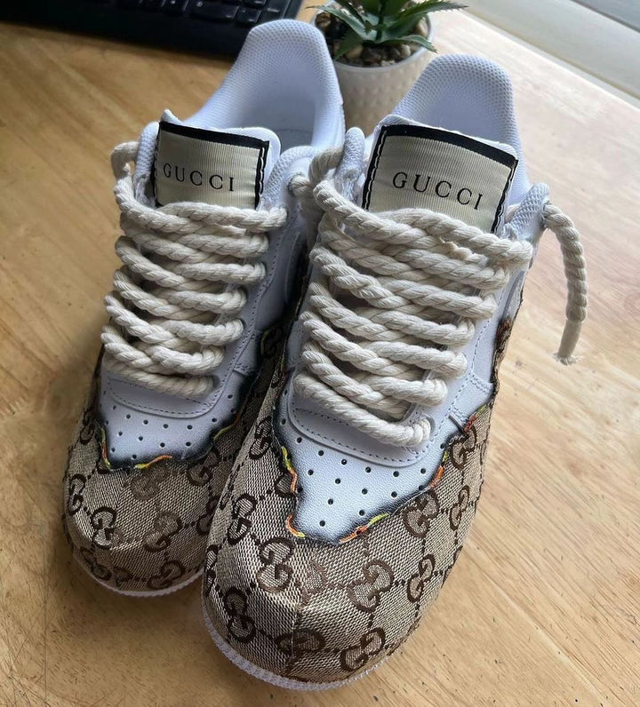 Guci Logo Custom Air Force 1