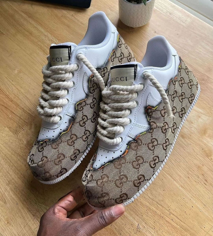 Guci Logo Custom Air Force 1