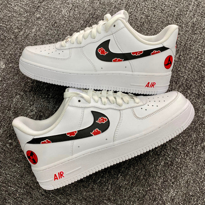 Custom Air Force 1 Naruto Akatsuki Cloud