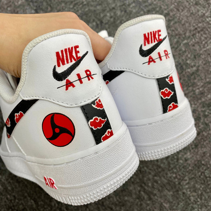 Custom Air Force 1 Naruto Akatsuki Cloud