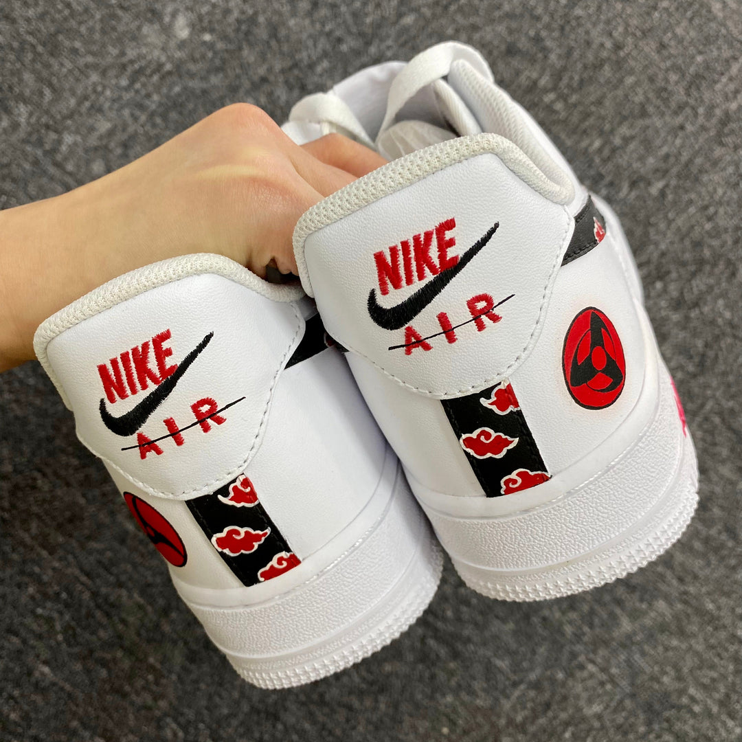 Custom Air Force 1 Naruto Akatsuki Cloud
