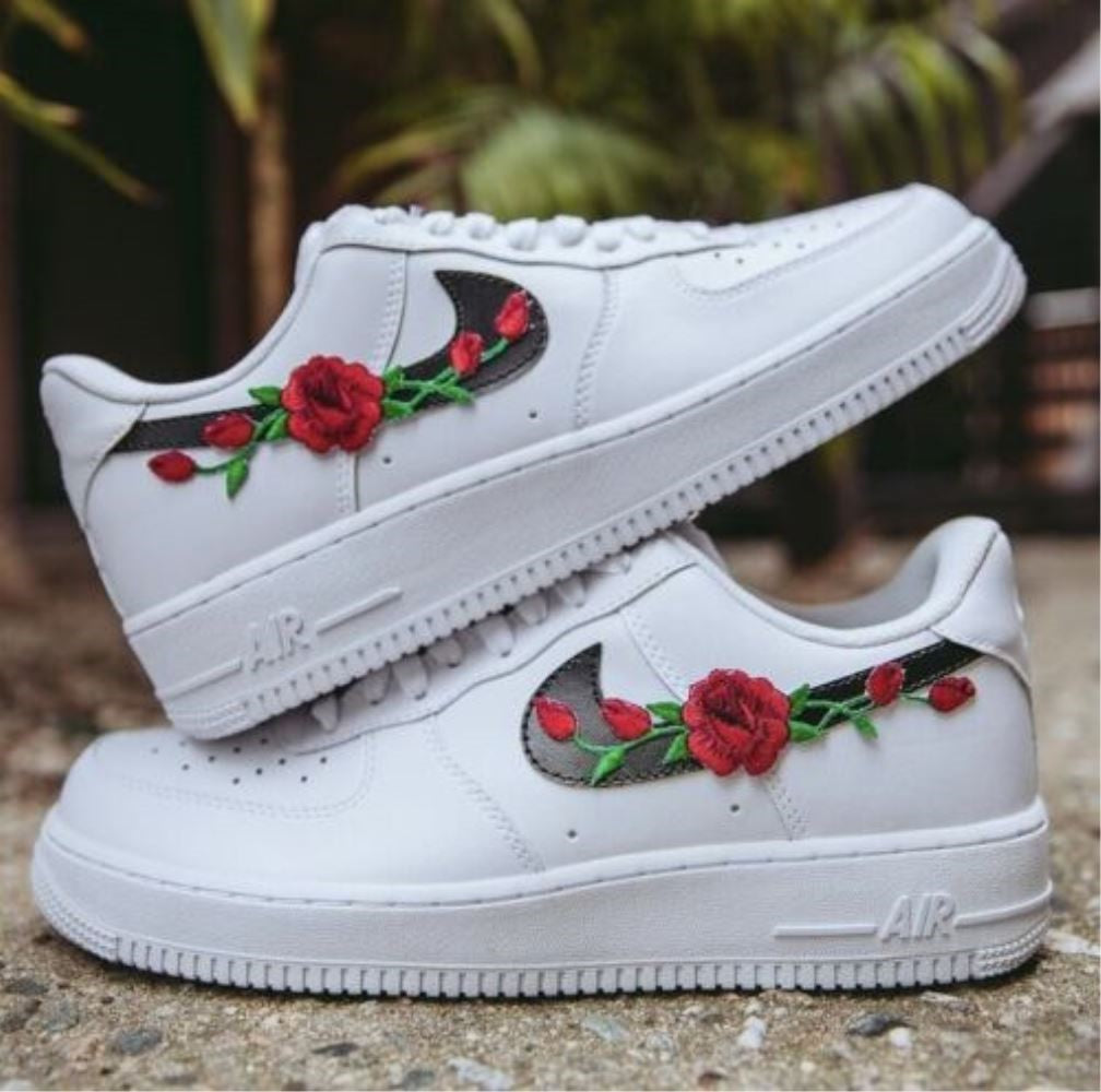 Red Rose Custom Air Force 1