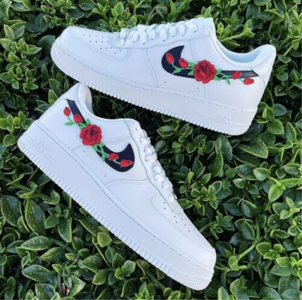 Red Rose Custom Air Force 1