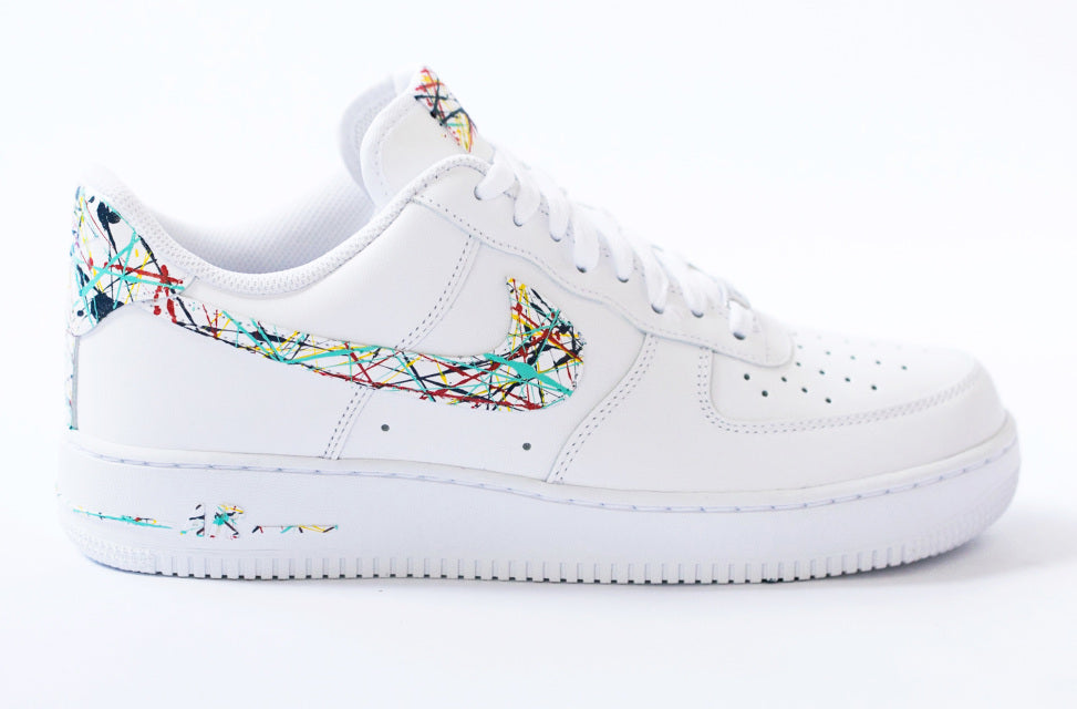 Messy Splash Custom Air Force 1
