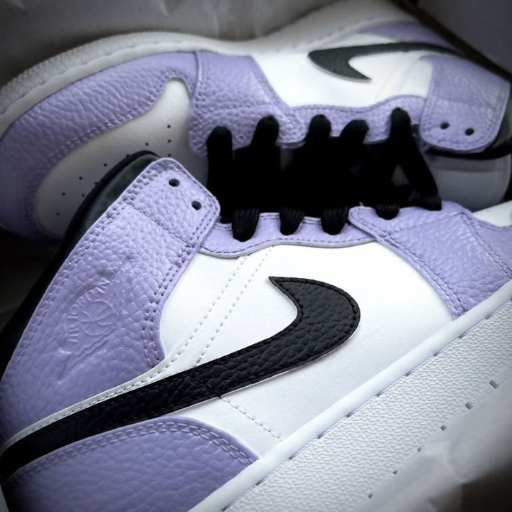Purple Black Custom Air Jordan 1