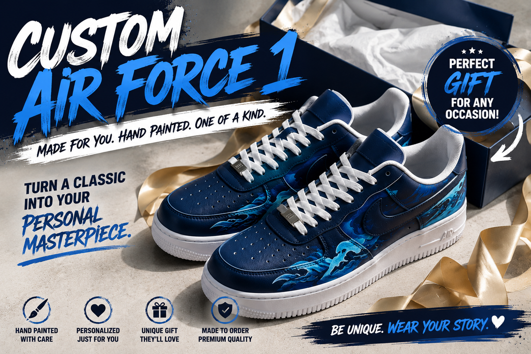 Custom Air Force 1 Sneakers: A Unique Gift for Personal Style