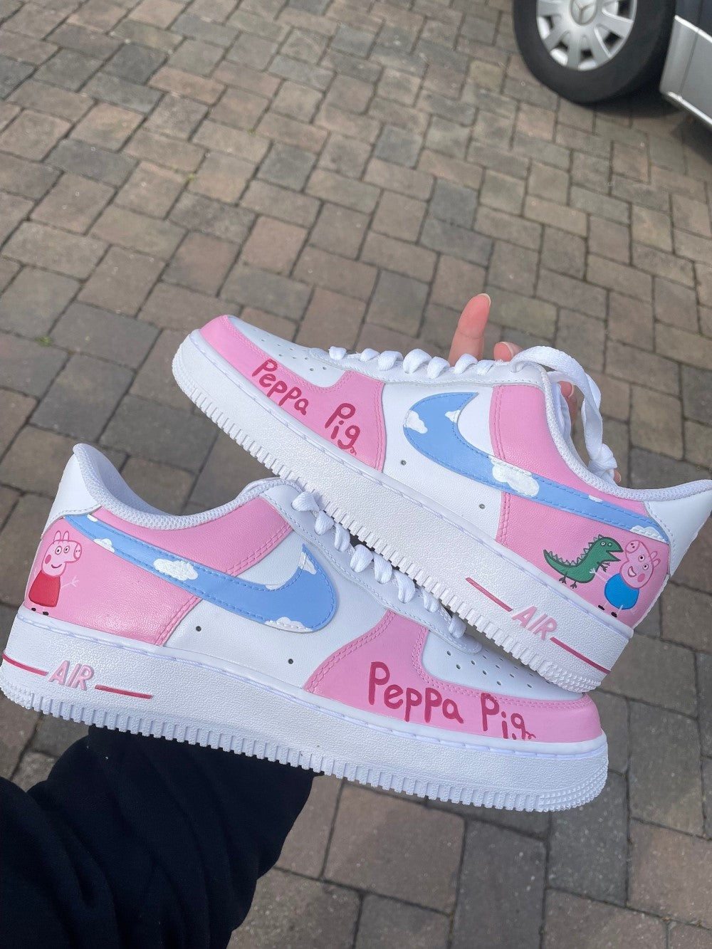 Pink Piggy Page Custom Air Force 1