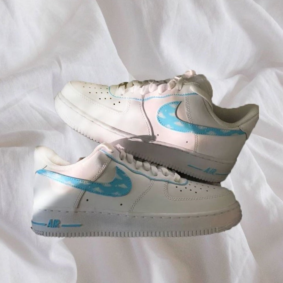 Blue Clear Sky Custom Air Force 1 XX CUSTOM