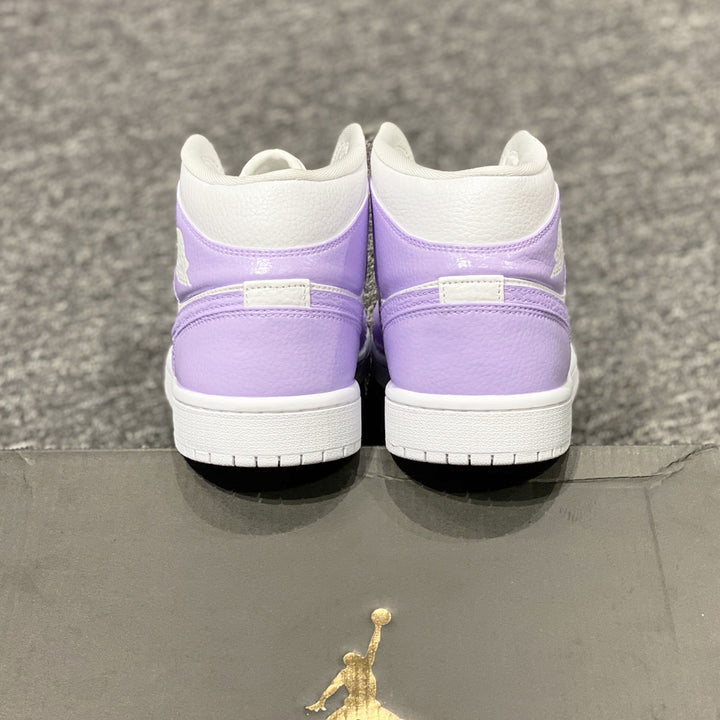 Custom Air Jordan 1 Purple White