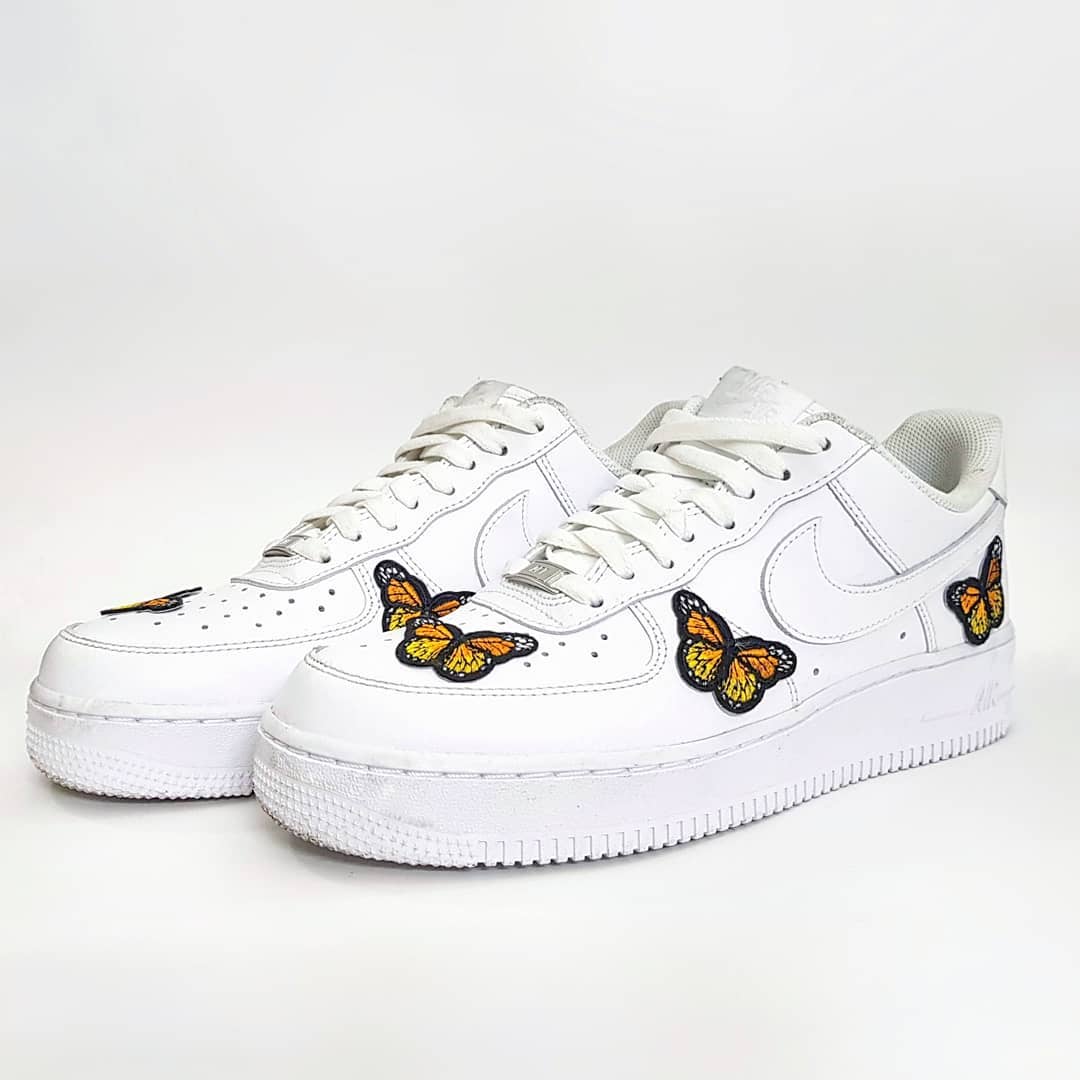 Butterfly Yellow Custom Air Force 1