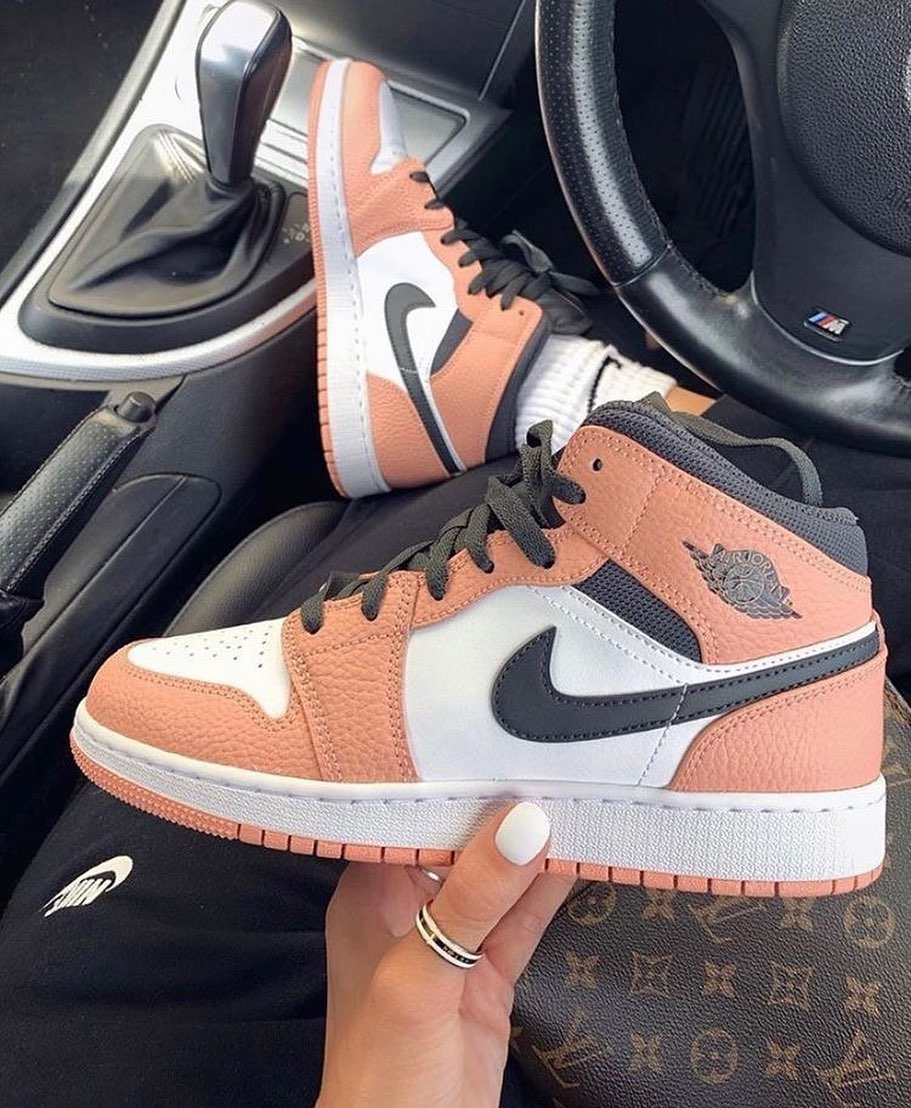 Custom Air Jordan 1 Orange Black