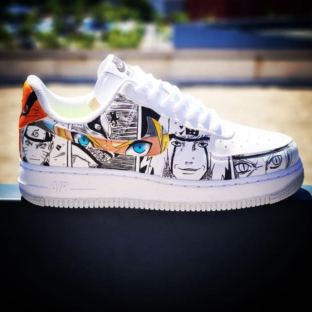 Anime Eyes Jiraiya Custom Air Force 1 – XX CUSTOM