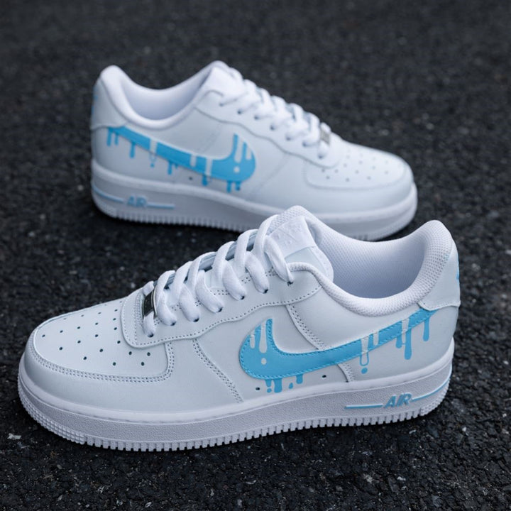 Blue Drip Custom Air Force 1