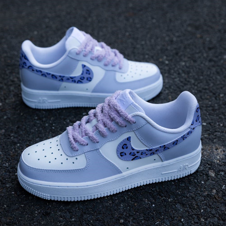 Purple Spots Custom Air Force 1