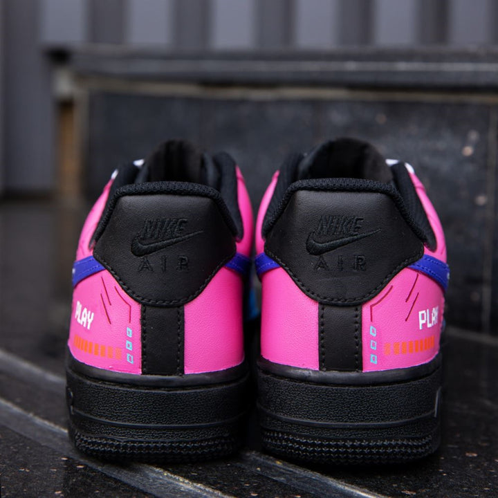 Black Pink Custom Air Force 1