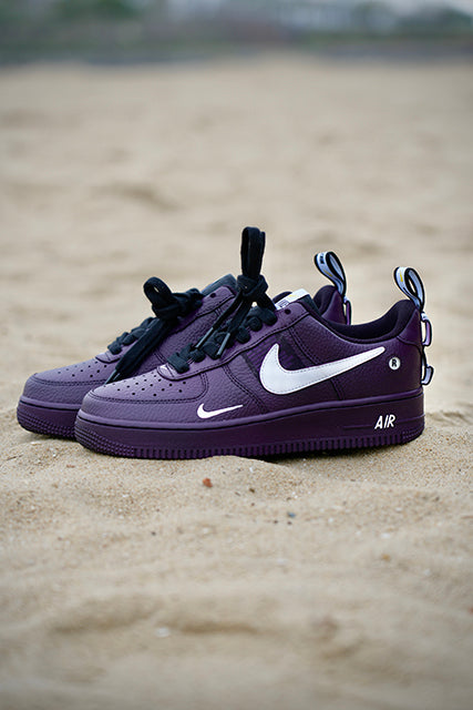 Purple Pure Black Custom Air Force 1