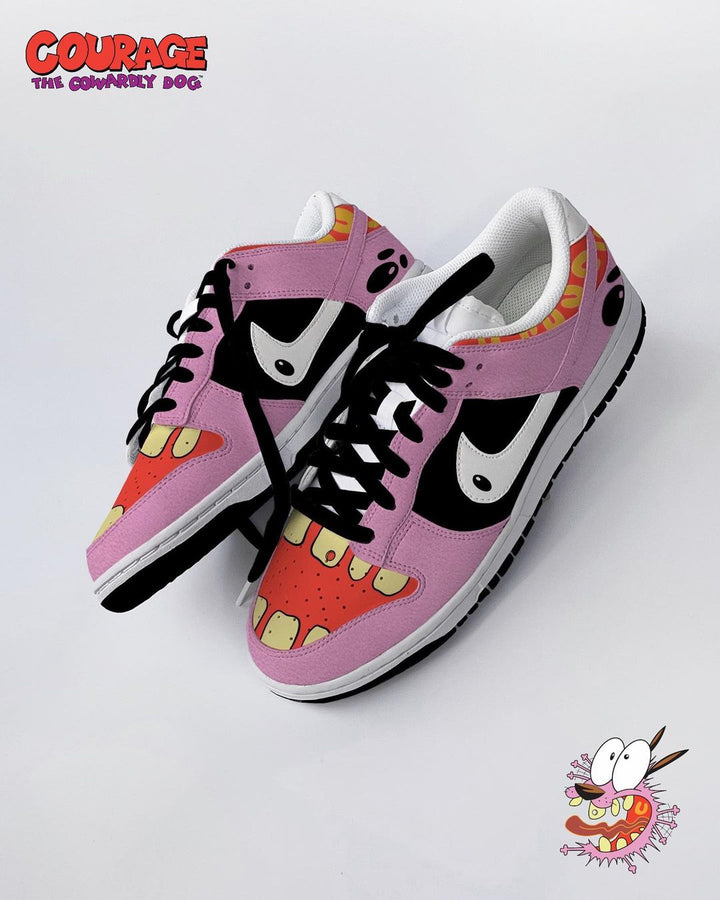 Cartoon Blue Purpie Orange Black Green Custom Air Force 1
