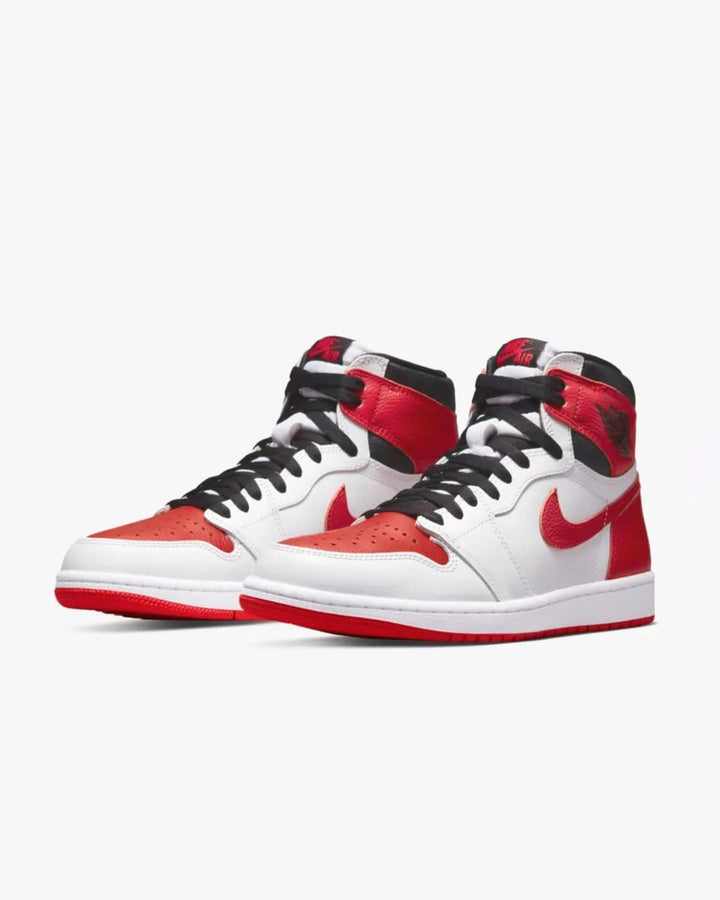 Red Black White Custom Air Jordan 1