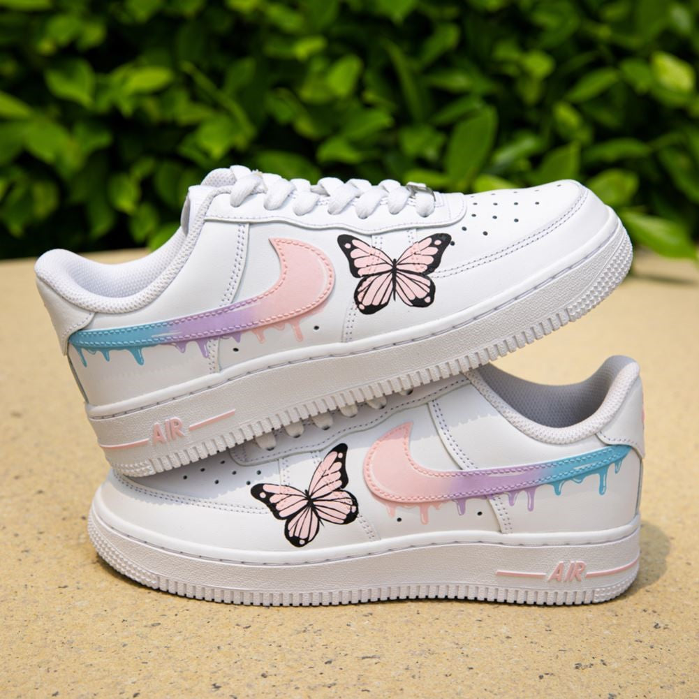 Butterfly Drips Custom Air Force 1