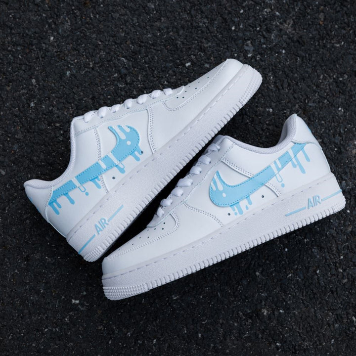 Blue Drip Custom Air Force 1