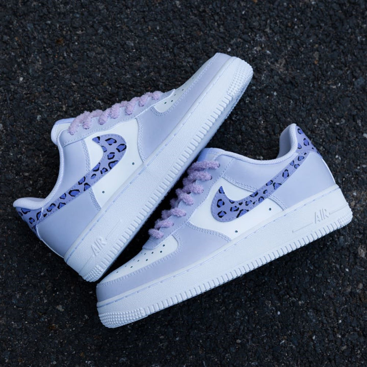 Purple Spots Custom Air Force 1