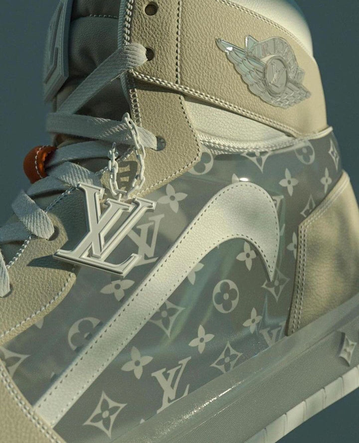 Lv Logo Custom Air Force 1