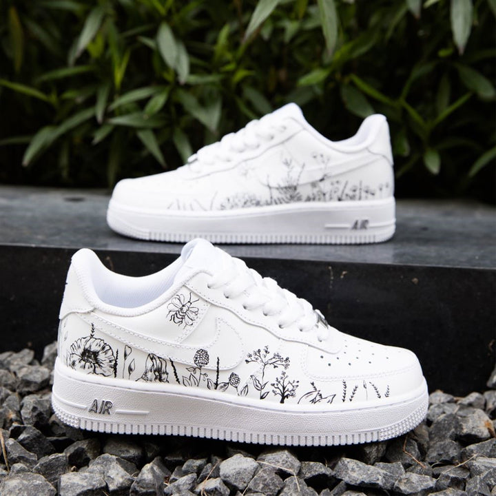 Sketch Doodle Custom Air Force 1